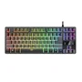 Trust GXT 833 Thado Teclado Gaming TKL Compacto Negro/Plata